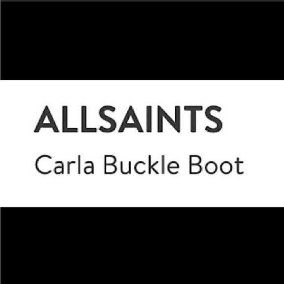 Allsaints Carla Leather Buckle Boot - Picture 10 of 16
